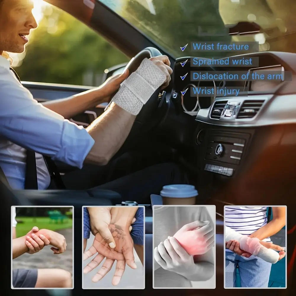 Muñequera ergonómica transpirable para tendinitis y protección de muñeca - imagen 2