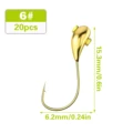 golden size6 20pcs