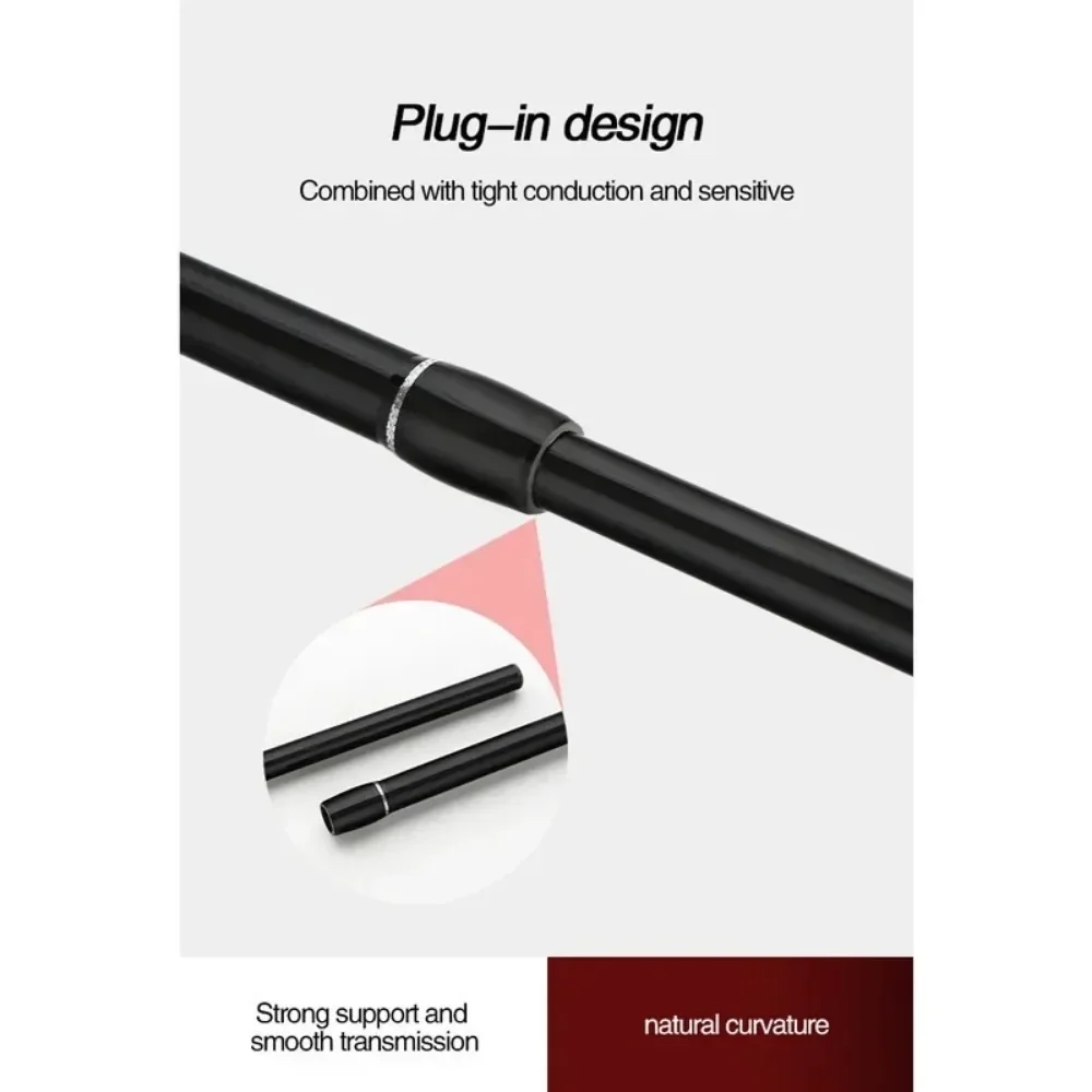 Caña de pescar de carbono Goture 1,8 m 2,1 m 2,4 m 3 puntas ML M MH potencia 2 secciones caña de mar de fundición giratoria de viaje ligera - imagen 3