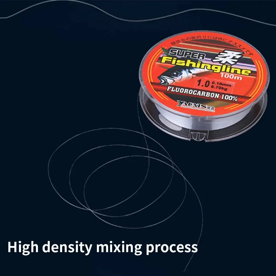 Línea de pesca de nailon súper fuerte, línea principal de monofilamento transparente, 500m, 0,18mm, 0,2mm, 0,23mm, aparejos de pesca de agua dulce - imagen 3
