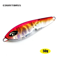COUNTBASS S2 – Señuelo de metal japonés con ojos luminosos