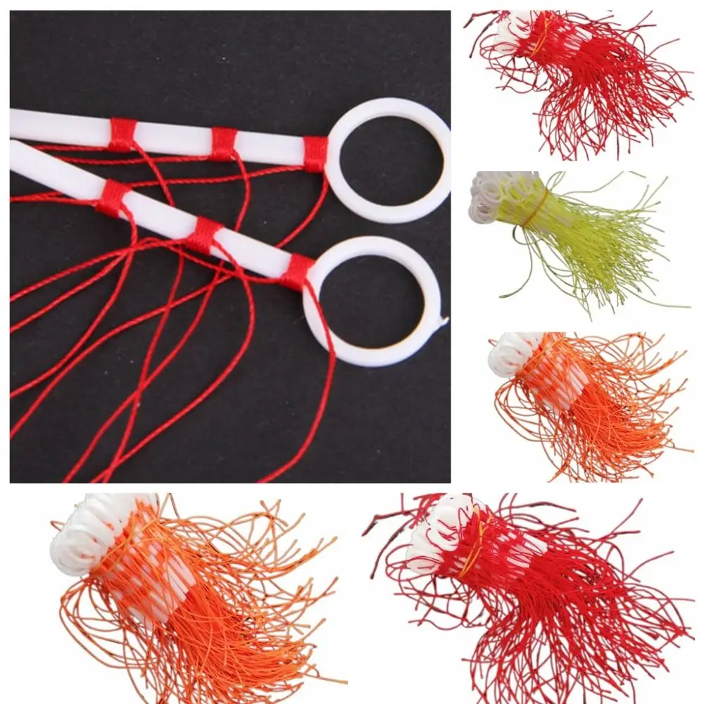 Hilo de algodón de 50 piezas, boya de cuerda para pesca, accesorios para roca