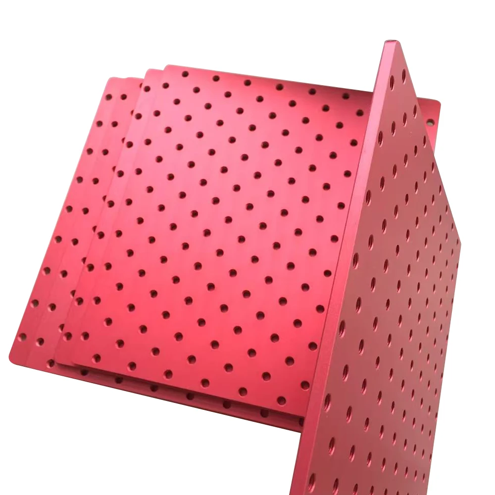 Plomo de pesca rojo cuadrado mecanizado CNC - imagen 3