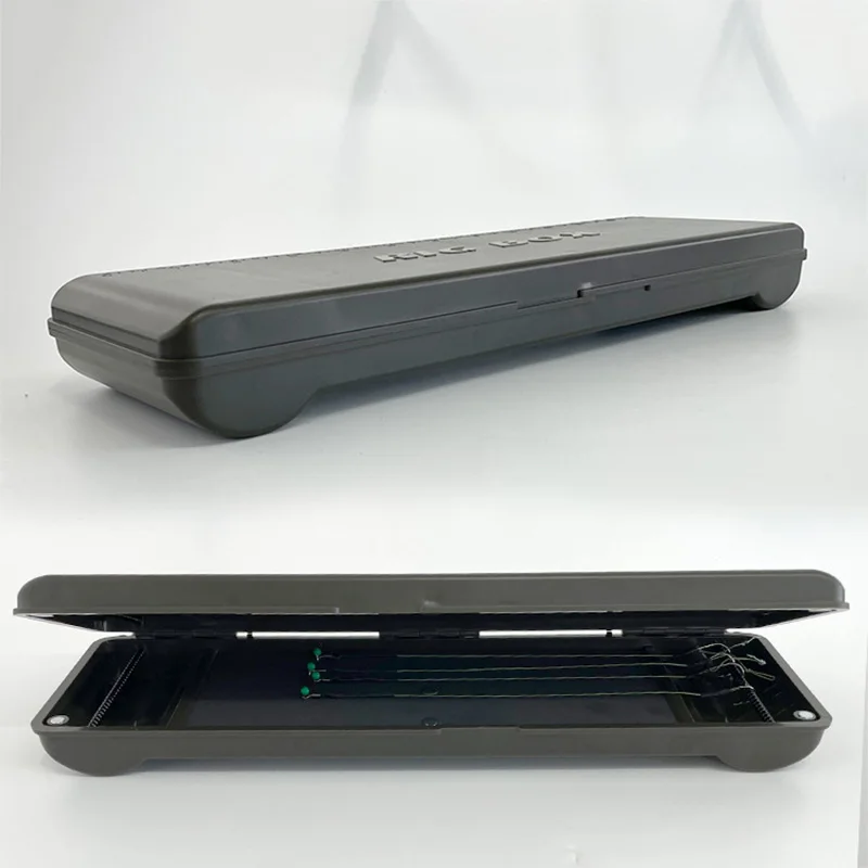 PRO BEROS caja de aparejos de pesca de carpa, aparejo de carpa, accesorios de aparejo de pelo Ronnie Zig, alineador de línea giratoria, Kit de Clip de plomo, estuche de almacenamiento - imagen 4