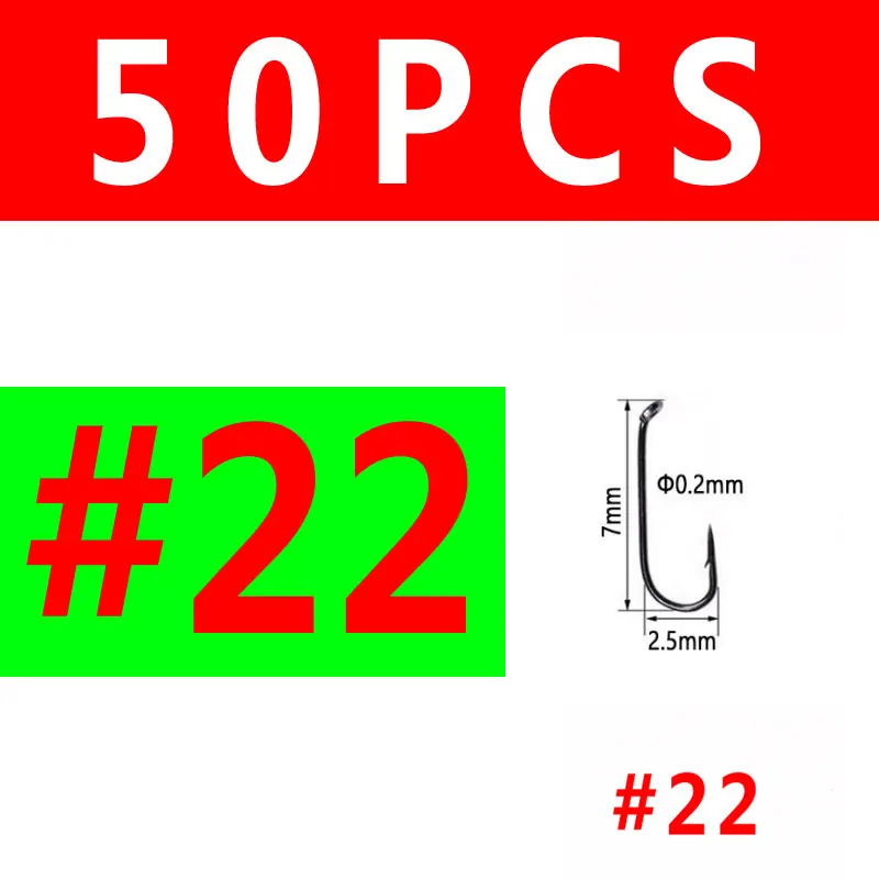 50PCS Size 22