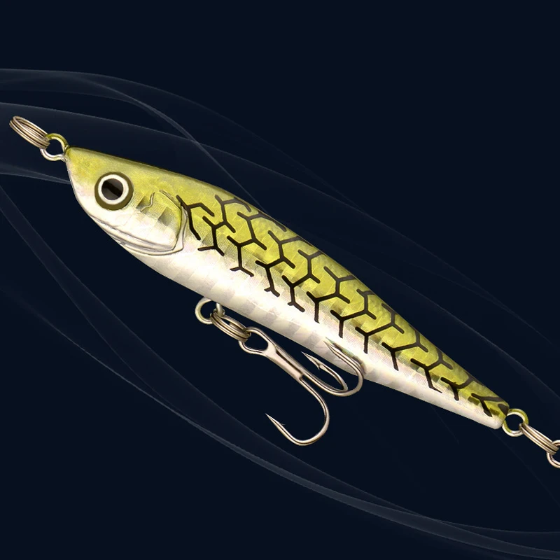 Señuelos de Pesca de 12g y 7cm, cebo de lápiz que se hunde, cebo duro Artificial, Wobblers, trucha, lubina, carpa, aparejos, cebo de pescado - imagen 4