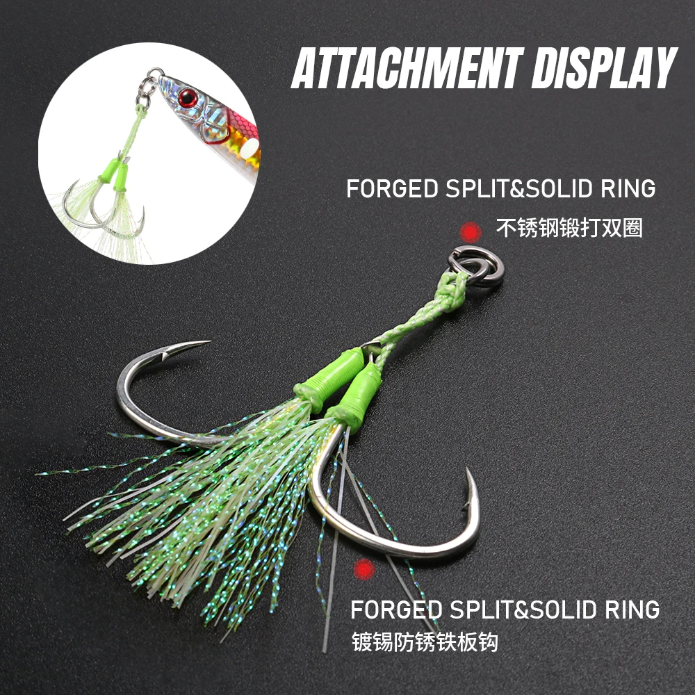 JIGGINGPRO 60g 80g 100g sardina Minnow plantillas de Metal Shore Jigging señuelo cebo de pesca de agua salada Kingfish Amberjack - imagen 5