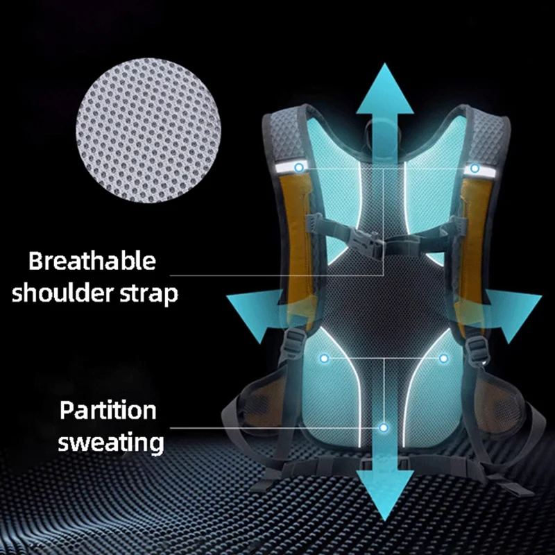 Mochila de pesca senderismo escalada Camping ciclismo bolsa hidratación agua ligero deportes al aire libre entrenamiento correr mochila bolsas - imagen 5