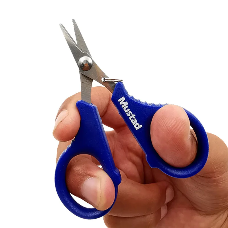 Mustad pesca en el mar dentada Ultra pequeña multifunción MT112 pesca PE línea tijeras especiales - imagen 2