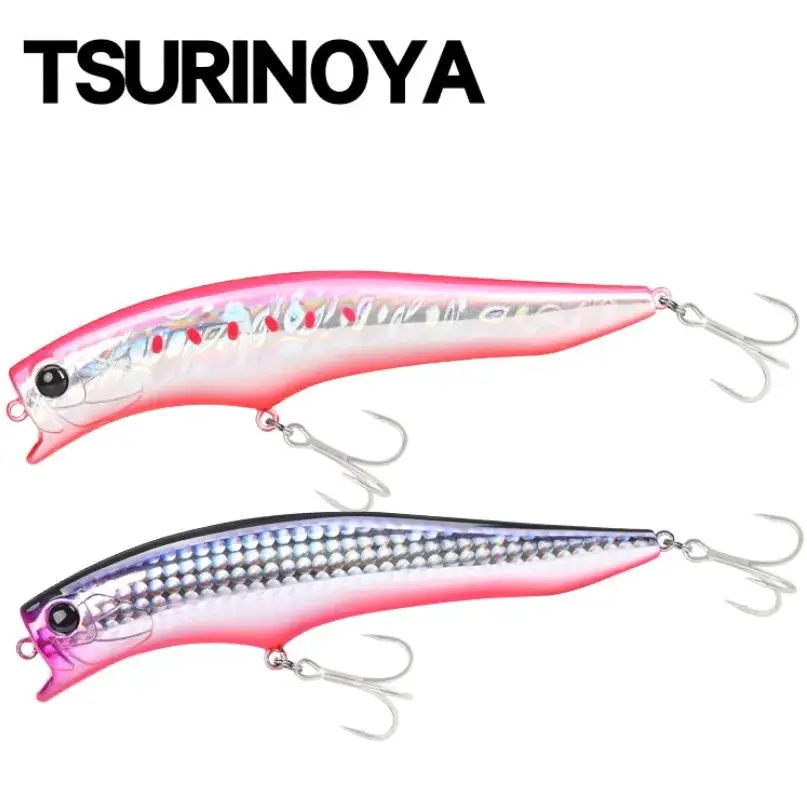 Señuelo flotante TSURINOYA GORGO 120F para lubina en agua salada