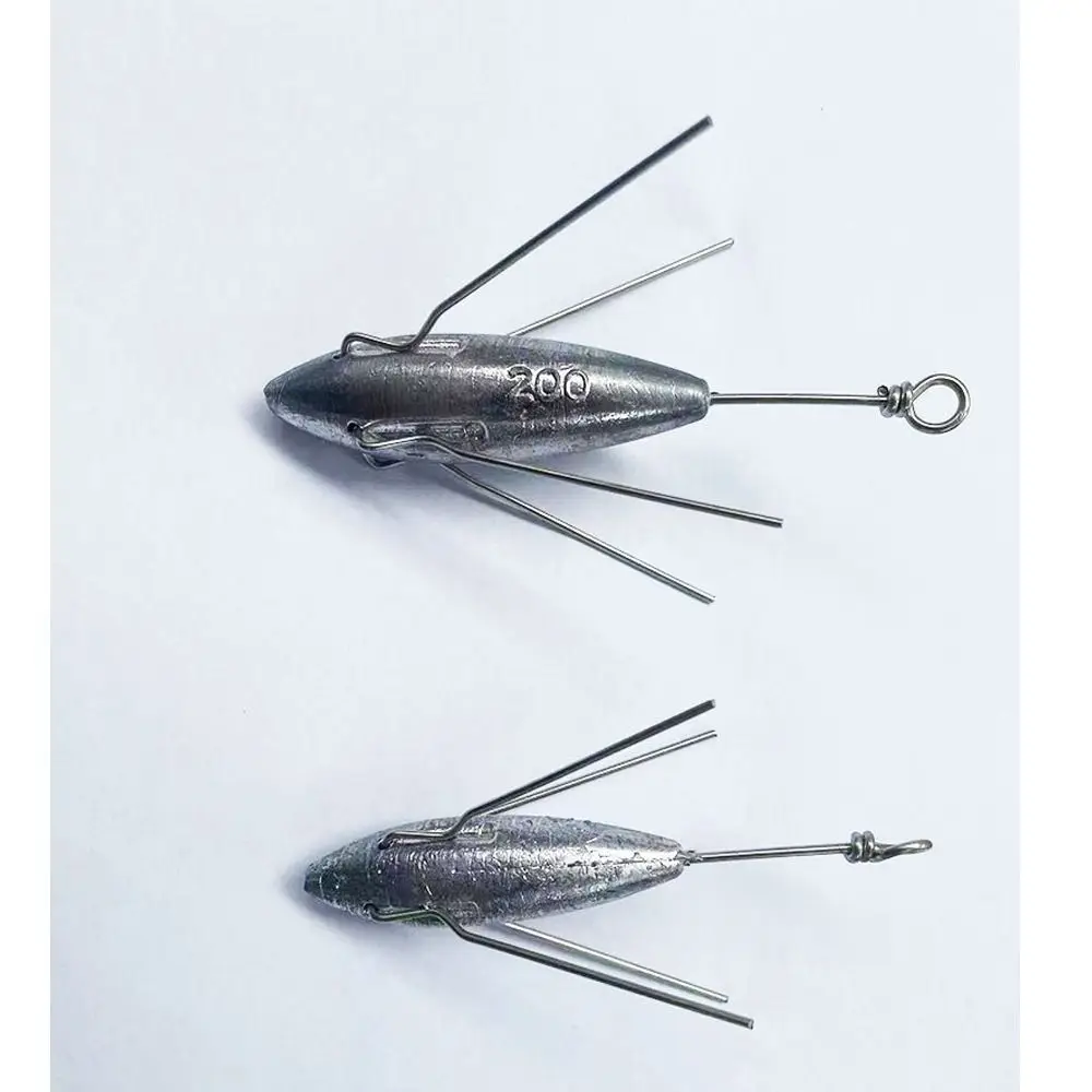 Pesos de plomo para pesca, plomos de pesca resistentes al desgaste, tiro directo, 85g-280g, accesorios para aparejos de pesca de agua dulce y salada - imagen 2