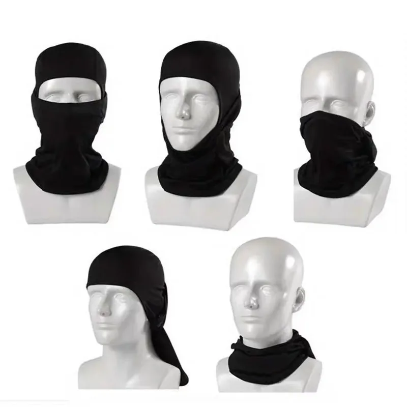 Máscara de camuflaje sombrero ciclismo cara completa a prueba de polvo y máscara impermeable deportes al aire libre caza senderismo esquí casco de motocicleta gorra interior - imagen 5