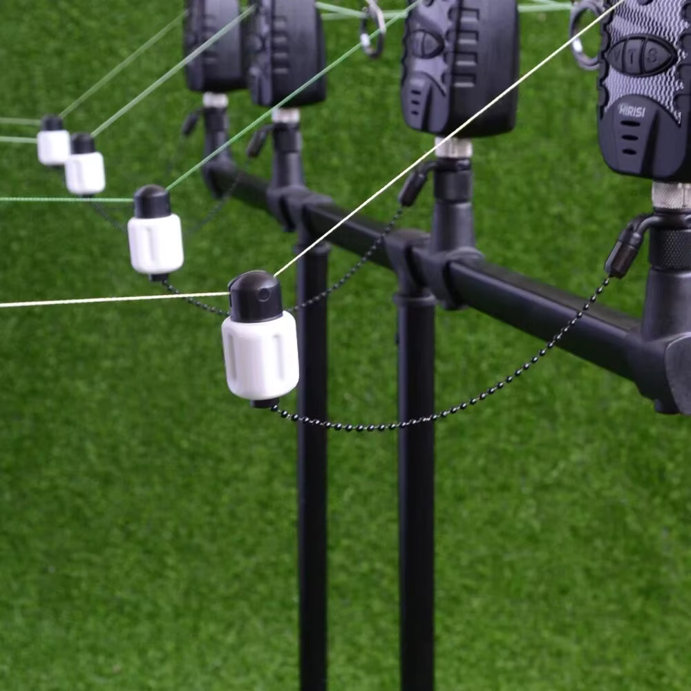 Hirisi-bobinas de pesca de carpa, indicador de caída, cadena de latón para alarmas de pesca, indicador de mordida B2029, accesorios de pesca - imagen 2