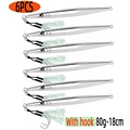 80g-With hook- 6pcs