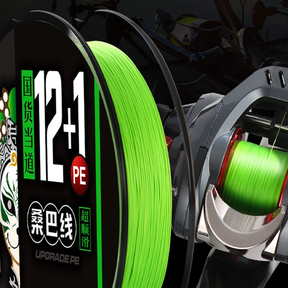 ThornsLine 100M 150M línea trenzada 12 hebras línea de pesca de PE línea de pesca Raid hilo de pesca multifilamento herramienta de sedal de pesca de carpa - imagen 4