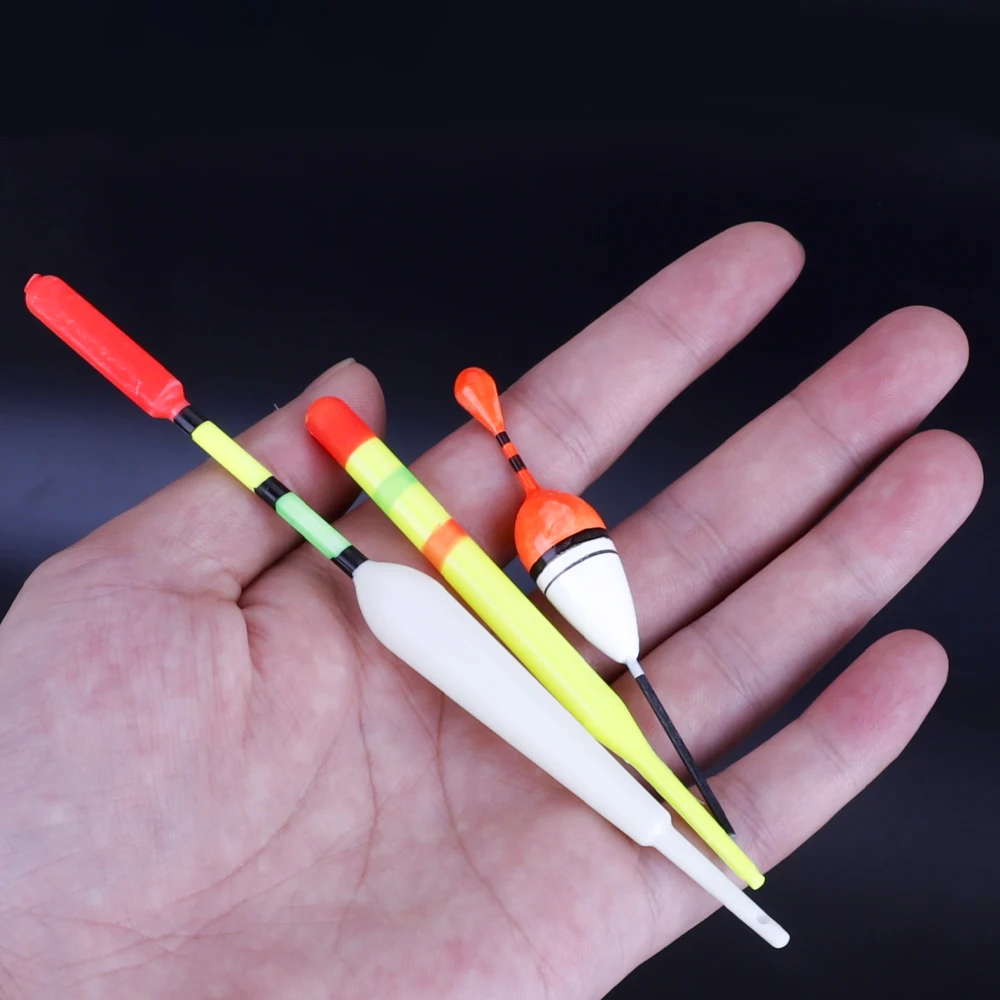 Flotador de pesca FTK, 15 unids/set, boya Vertical profesional con barra luminosa, flotador de señuelo multifunción, aparejos de pesca para pesca de carpa - imagen 5