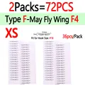 72pcs Type F4 XS