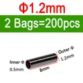 1.2x8mm 200pcs
