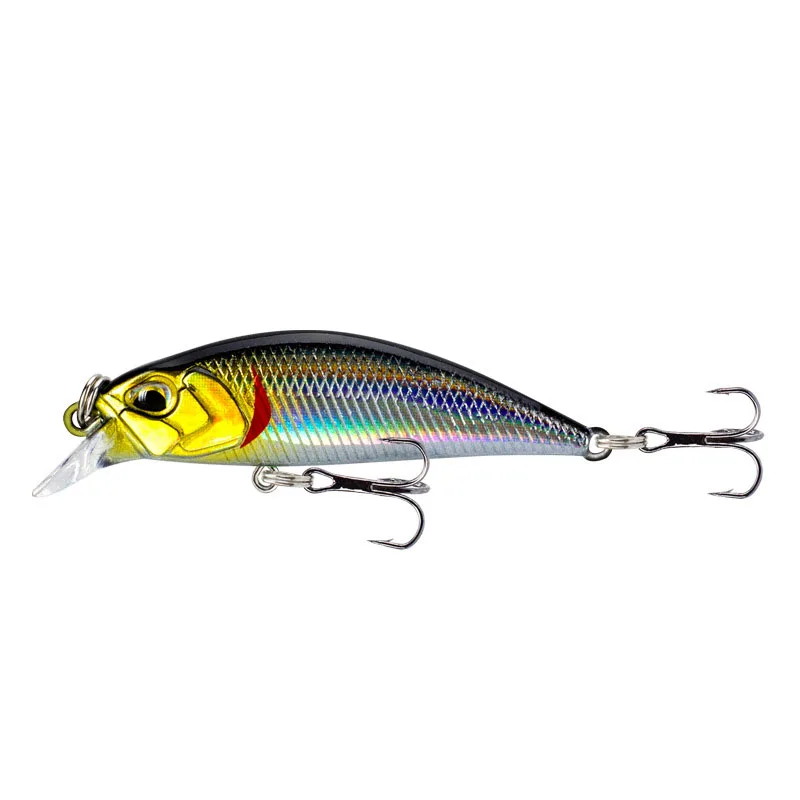 4,5 cm 5g hundimiento Minnow Wobbler Señuelos de Pesca Jerkbait cebo perca Pesca Mini Wobblers Señuelos de Pesca cebo Artificial duro profundo - imagen 5