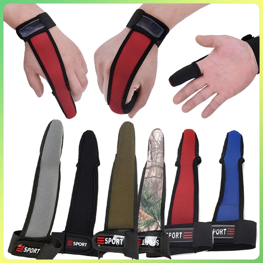 Protector de un solo dedo para pesca, línea de fundición, antideslizante, para pescadores, guantes de pesca, accesorios de herramientas, 1 Uds.