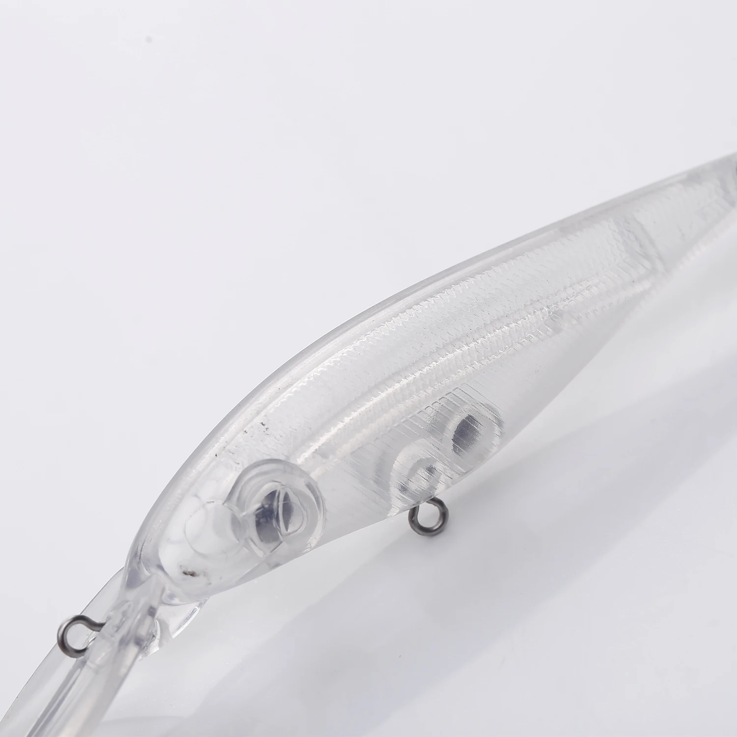 FREE FISHER Jerkbait para lubina DIY cebo duro blanco sin pintar - imagen 4