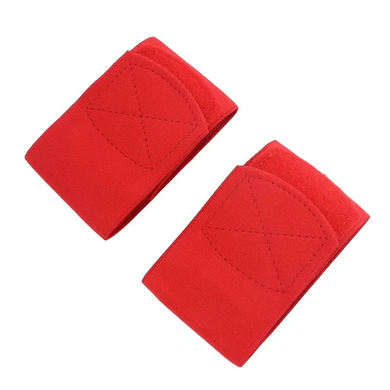 Espinillera de fútbol ajustable, cinta de vendaje fija, cinta de sujeción, correa de fijación elástica para espinilleras de pierna de fútbol - imagen 4