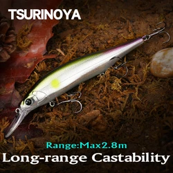 Tsurinoya 115SP Jerkbait Minnow – Suspensión 115mm para Pike y Bass
