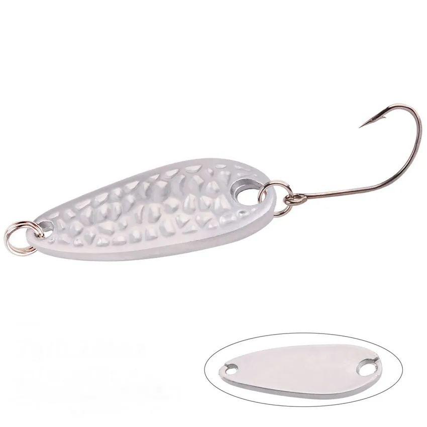 Juego de Señuelos de Pesca con cuchara de Metal, 12 piezas, 2,5g/3,5g/5g, Wobbler, Casting, Jigging, accesorios de aparejos - imagen 3