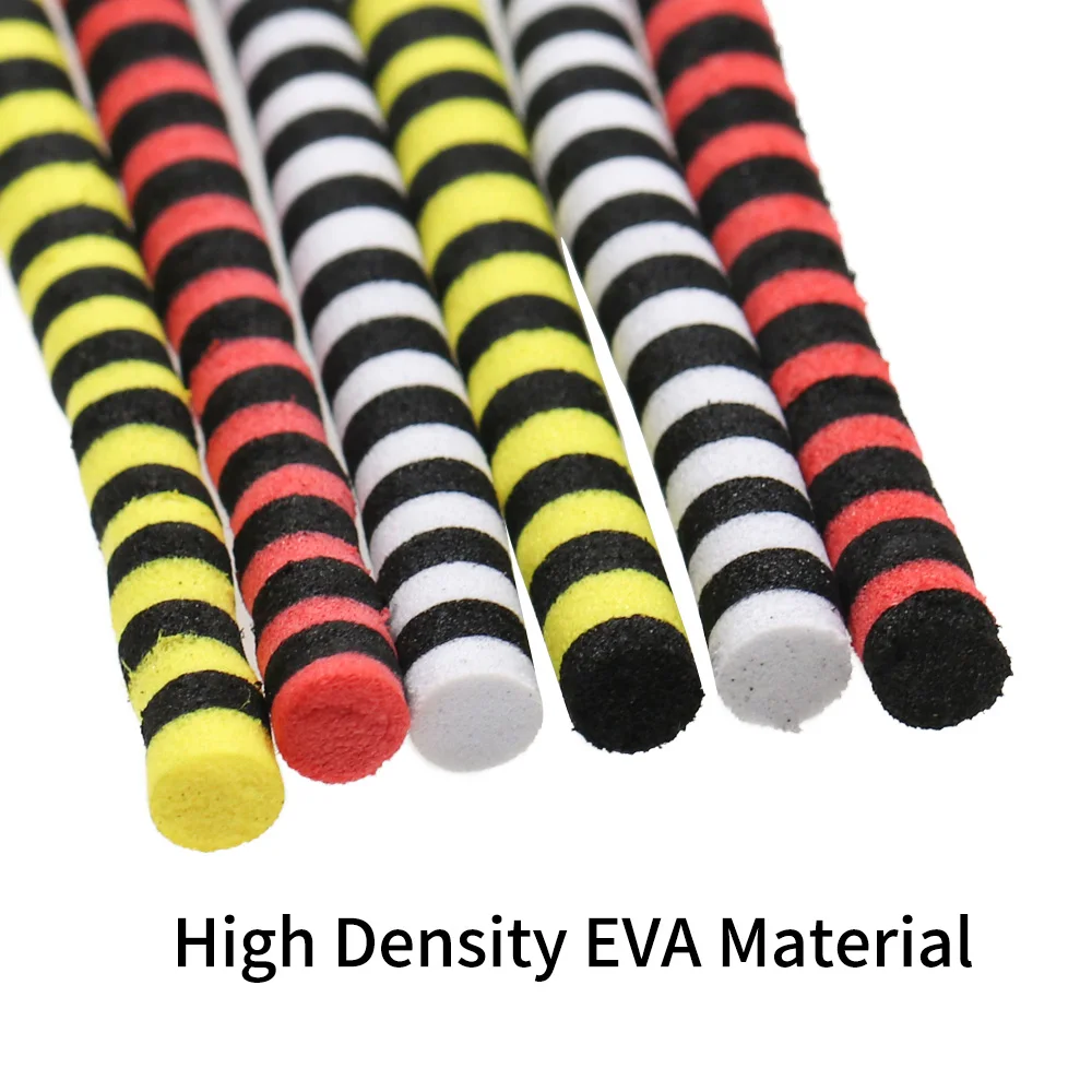 Bimoo-Palo de espuma EVA para pesca de carpa, 6 piezas, 4,6mm-5mm, poste de paracaídas, Material de atado de moscas secas, cilindros, tira de espuma, aparejos de aparejo - imagen 5