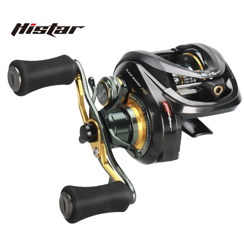HISTAR Black Mamba II carrete baitcasting con freno magnético - imagen 3