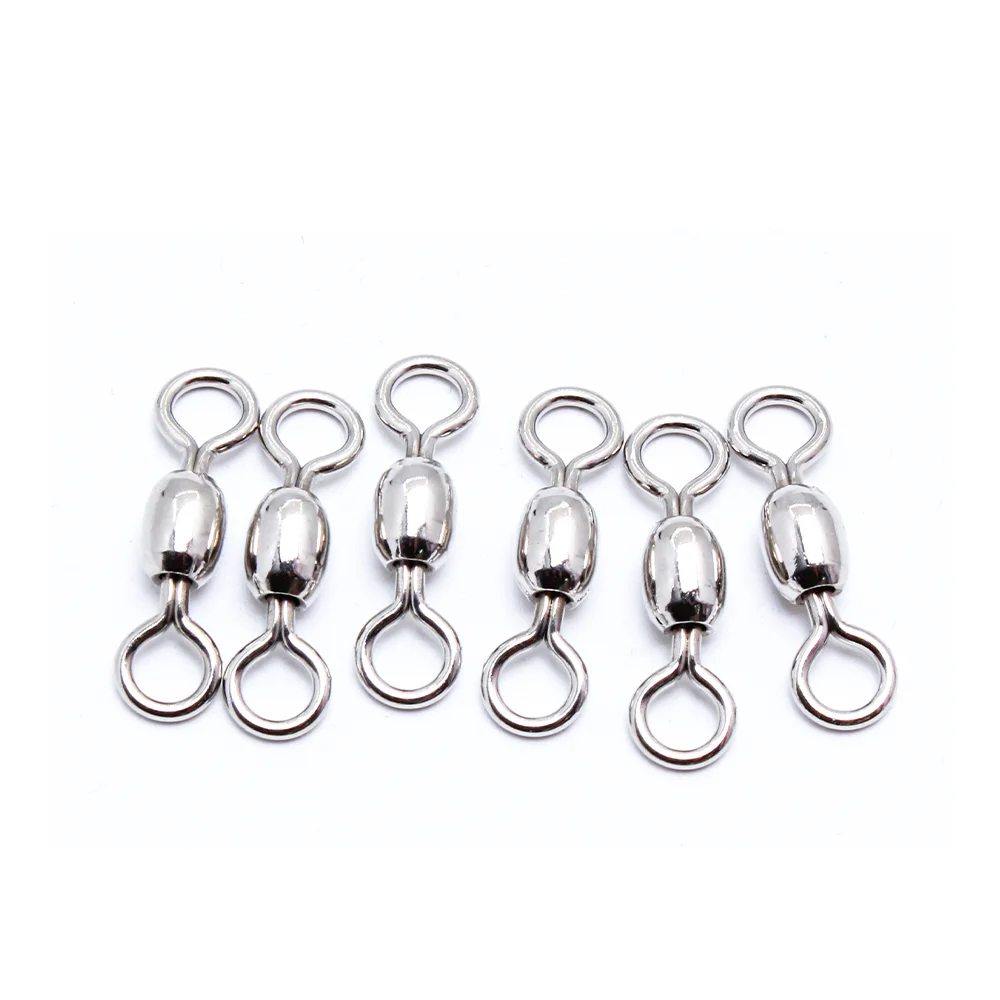 Conectores giratorios de acero inoxidable forma 8 reforzada – pesca - imagen 5