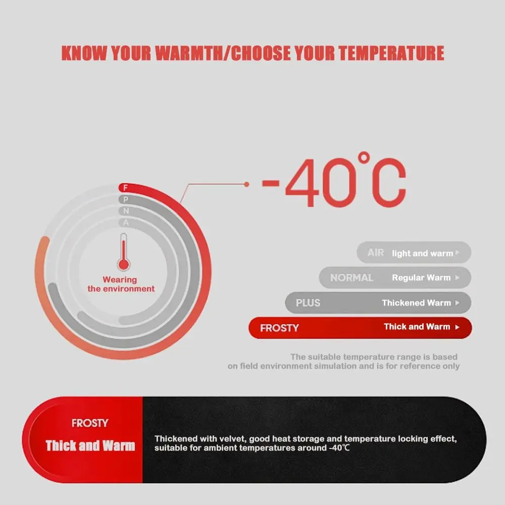 Windproof Skiing Gloves for Men Sports Cycling Motocycle Full Palm Plush Gloves Touch-screen Thickened Snowboard Gloves Winter - imagen 5