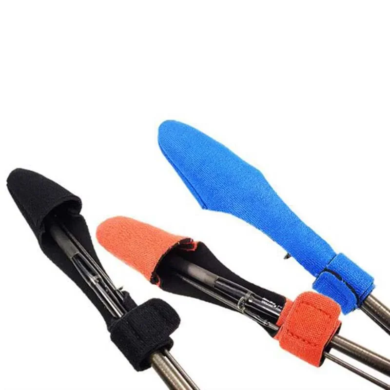 2 unids/lote, cubierta de punta de caña de pescar, herramienta de pesca, amarre de Cable, correa de carpa, cinturón, tirante, accesorios de pesca, aparejos - imagen 4
