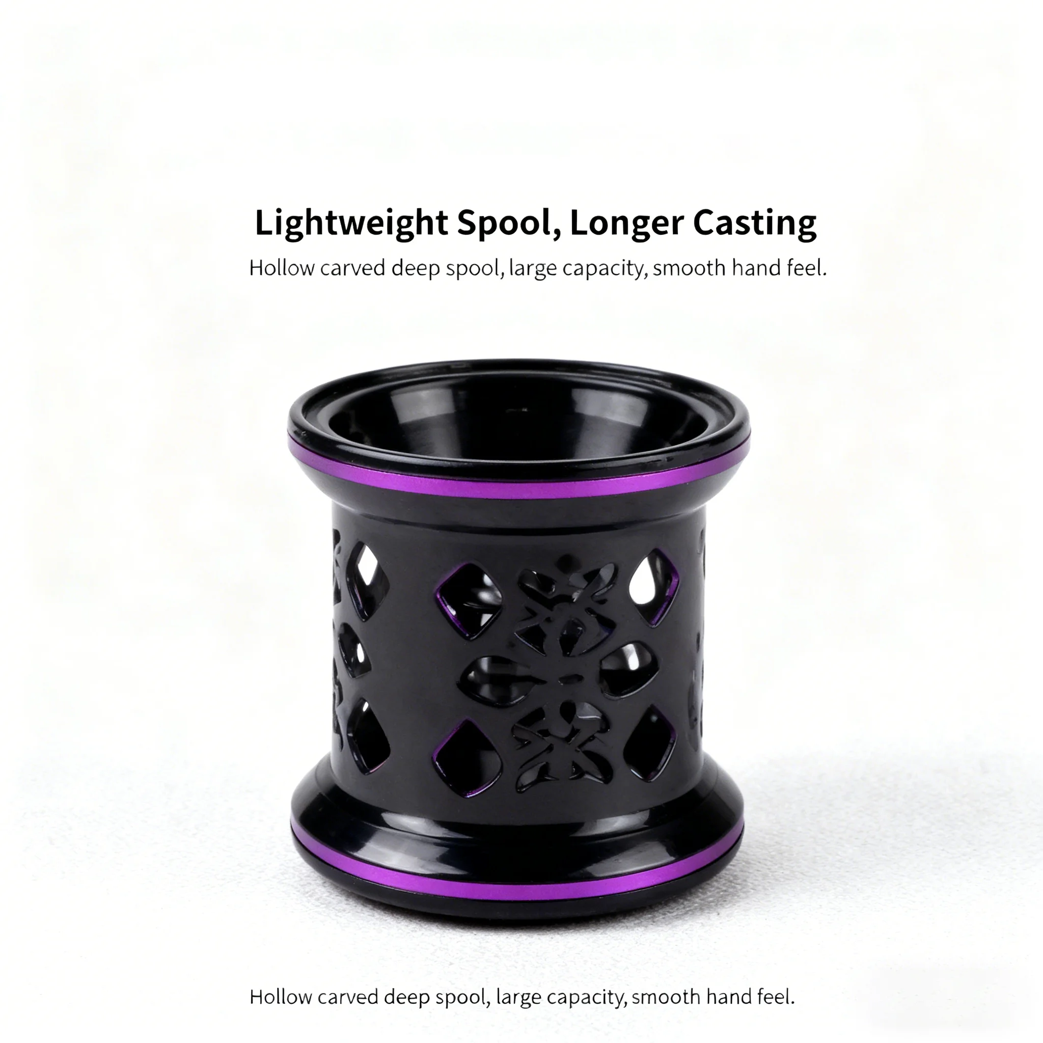 Carrete Baitcasting metálico con freno magnético para curricán - imagen 5
