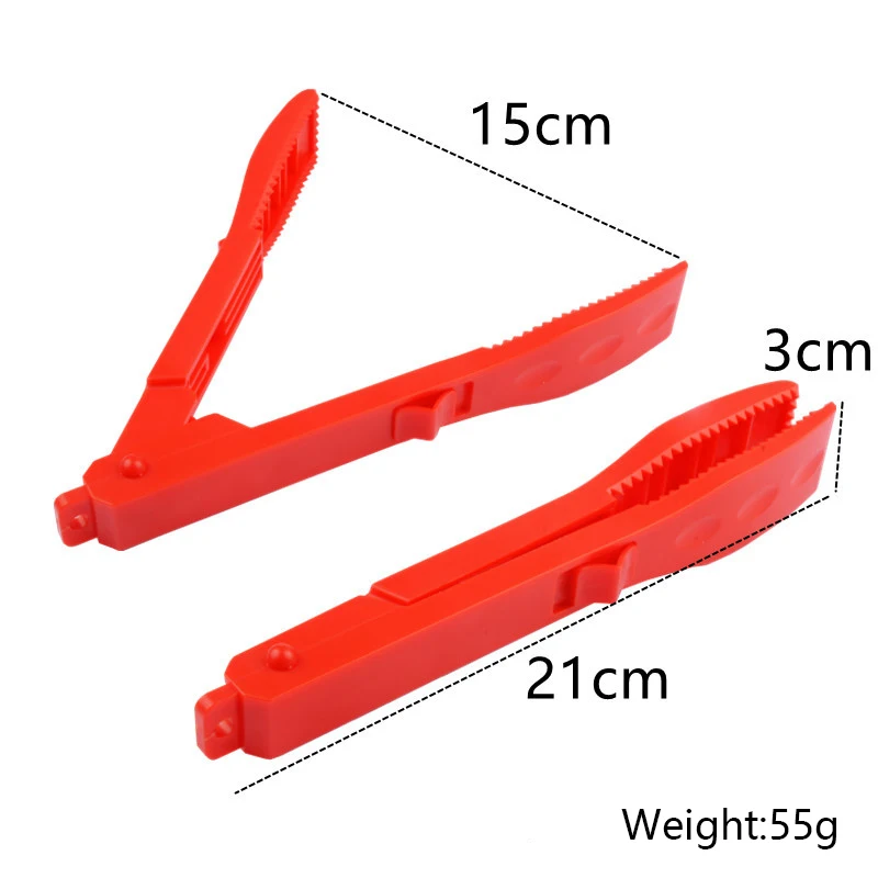 Pinza de pesca plástica antideslizante portátil para fácil manejo - imagen 3