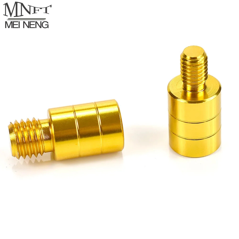 MNFT 2 uds conector de cabeza de red de aterrizaje de pesca M6/M8/M10/M12 adaptador convertidor tornillo de montaje para red de pesca con mango de poste - imagen 2