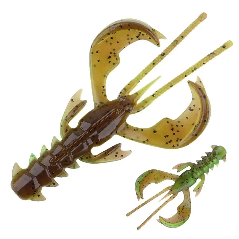 20 unids/caja Wobbler 4cm 0,9g cebos blandos flotantes UV señuelo de pesca activo suave TPR Horizontal hundimiento lento señuelo pesca de pulpo - imagen 3