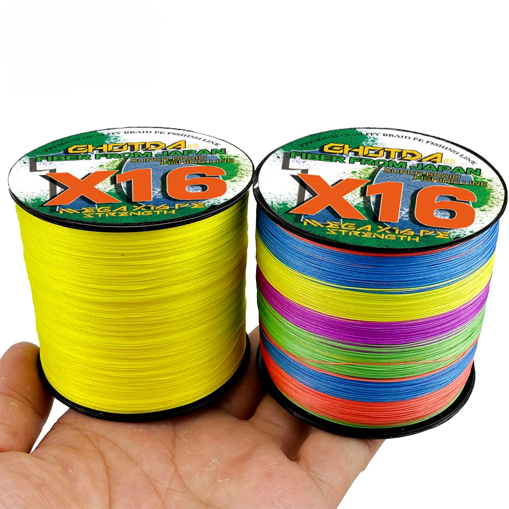 Línea de pesca multifilamento de 300M, 4 hebras, 8 hebras, 16 hebras, línea de pesca tejida de alta densidad, herramientas especiales para pesca al aire libre - imagen 4