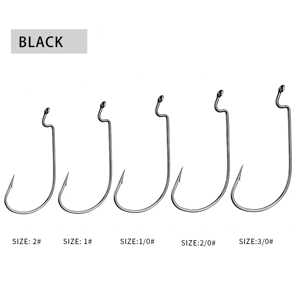 PROBEROS Jig Head para vinilo – Anzuelo de pesca duradero - imagen 4