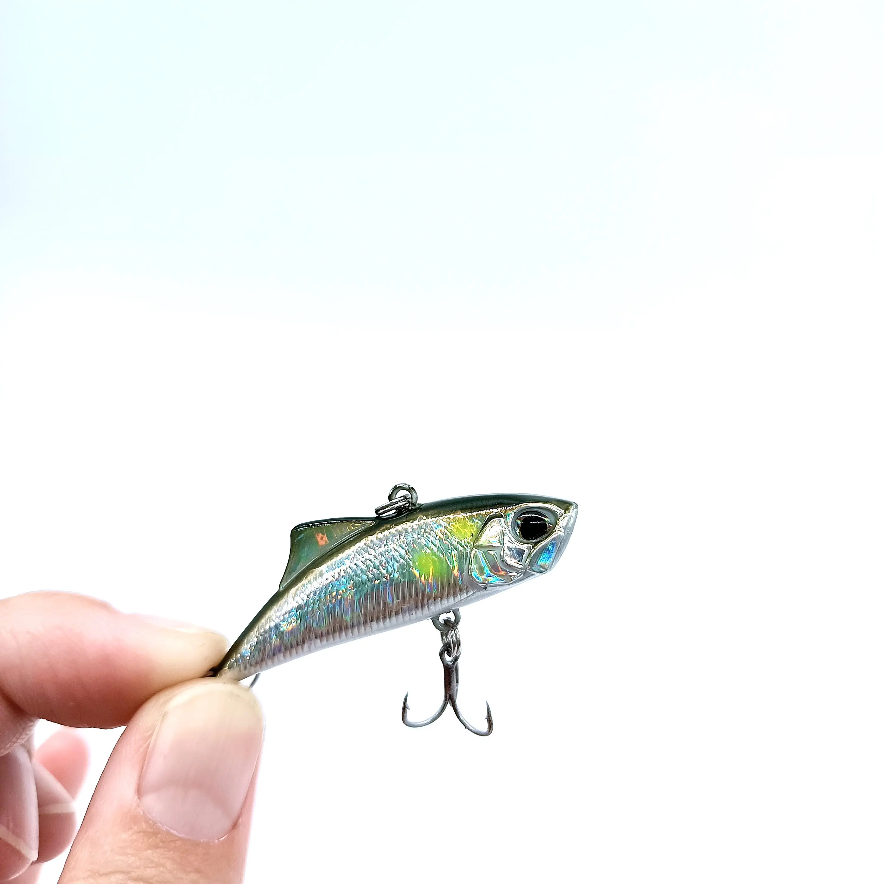 DUODUOYU 1 Uds nuevas Señuelos de pesca VIB hundidos 5,5g/50mm lápiz biónico de plástico cebo duro Crankbait Mini Wobblers aparejos de pesca - imagen 2