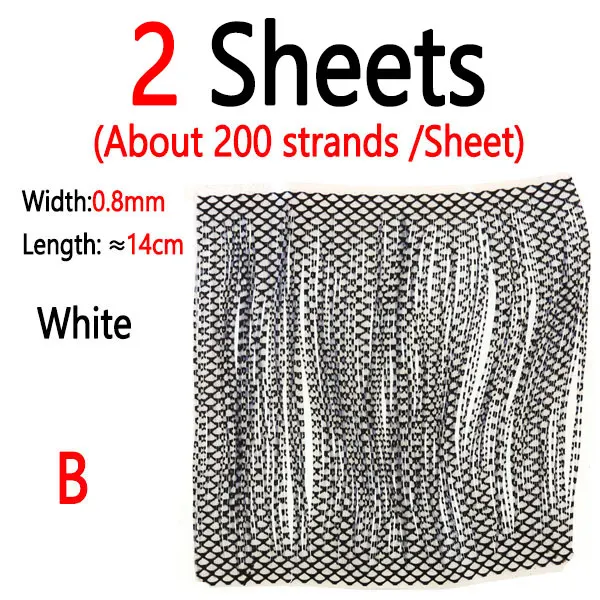 2 Sheets White