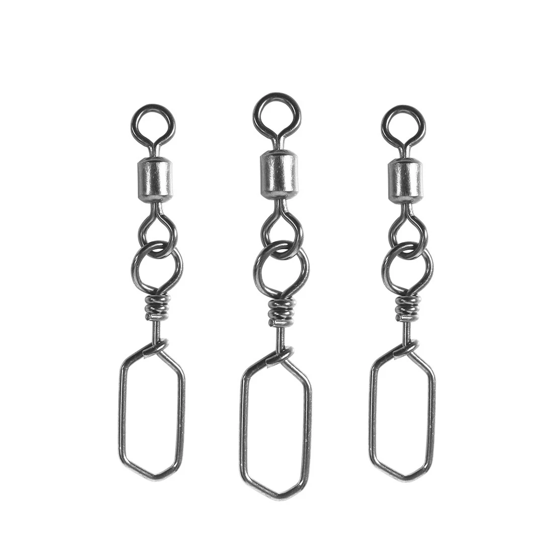 Alfileres de mejora de equipo de pesca PD, 8 anillos Pines de conector de ocho, accesorios de suministros de pesca de acero inoxidable - imagen 5