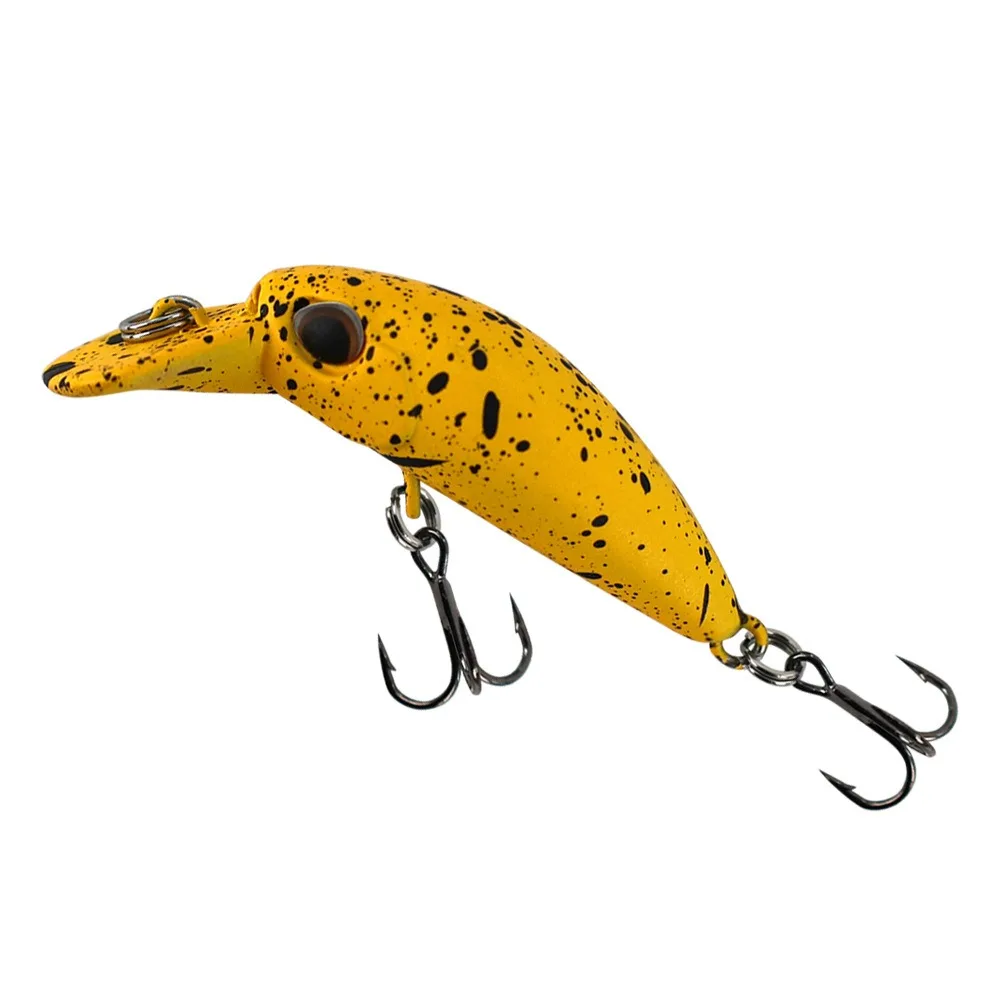 Minnow Crankbait flotante 2,6g 45mm cebo de pesca para lubina trucha luccio cebo Artificial de plástico señuelo Wobbler - imagen 3