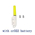 yellow and battery S
