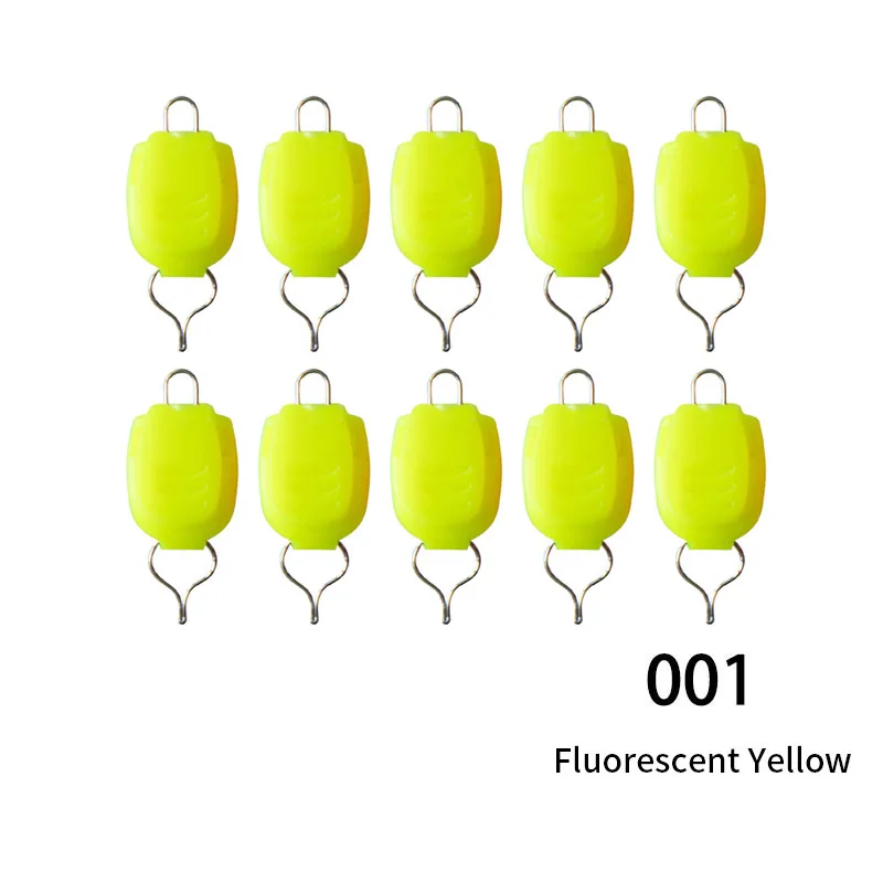 10 Uds. Tapón de sedal de pesca, dispositivo de Clip de hilo ABS, carrete de tambor de Baitcasting, dispositivo de línea de tarjeta, accesorios de aparejos de pesca - imagen 2