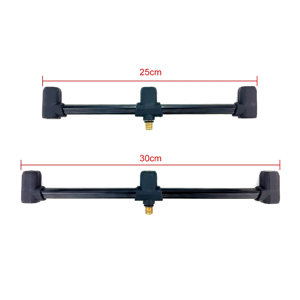 Barras de zumbido para pesca de carpa, soporte para 4 cañas de pescar, 30cm/25cm, 2 unidades - imagen 3
