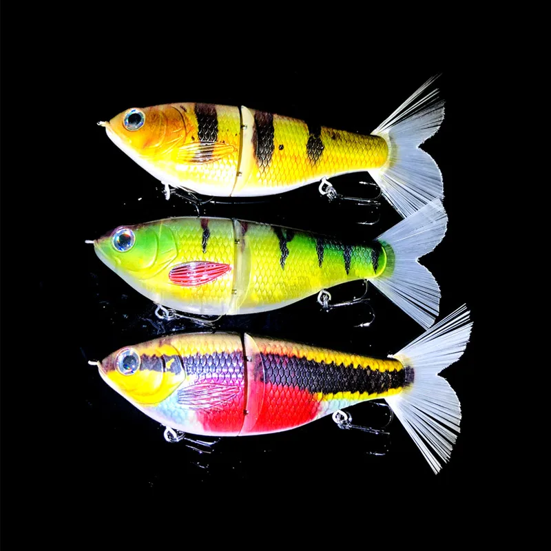 GREENSPIDER-señuelo de pesca articulado, cebo de 2022mm y 70g, Swimbait, cuerpo duro, sinkslow, Lucio, aparejos de pesca, novedad de 175 - imagen 3