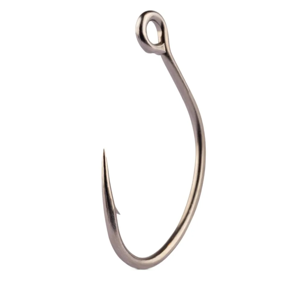 Mustad 10850AP Ruthless en línea UltraNor anzuelos de pesca con señuelo de espacio ancho - imagen 4
