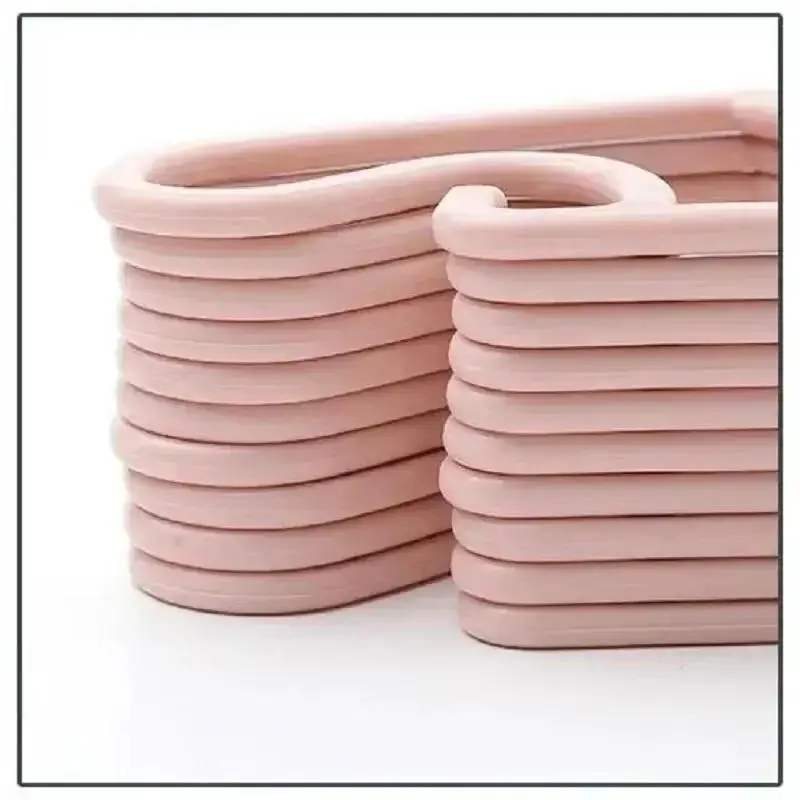 5 unid/set percha para ropa niños pequeños almacenamiento de abrigos para bebés perchas de plástico gancho organizador de ropa para el hogar suministros para el hogar - imagen 4