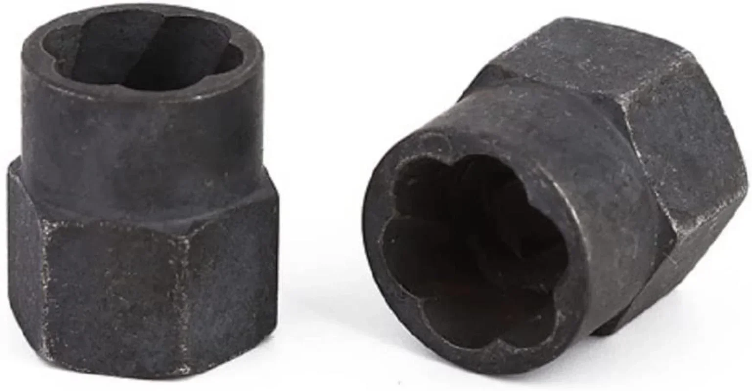 Herramienta de enchufe para extractor de tuercas, 11 Uds., para quitar pernos dañados, oxidados y redondeados, con estuche de almacenamiento sólido - imagen 4